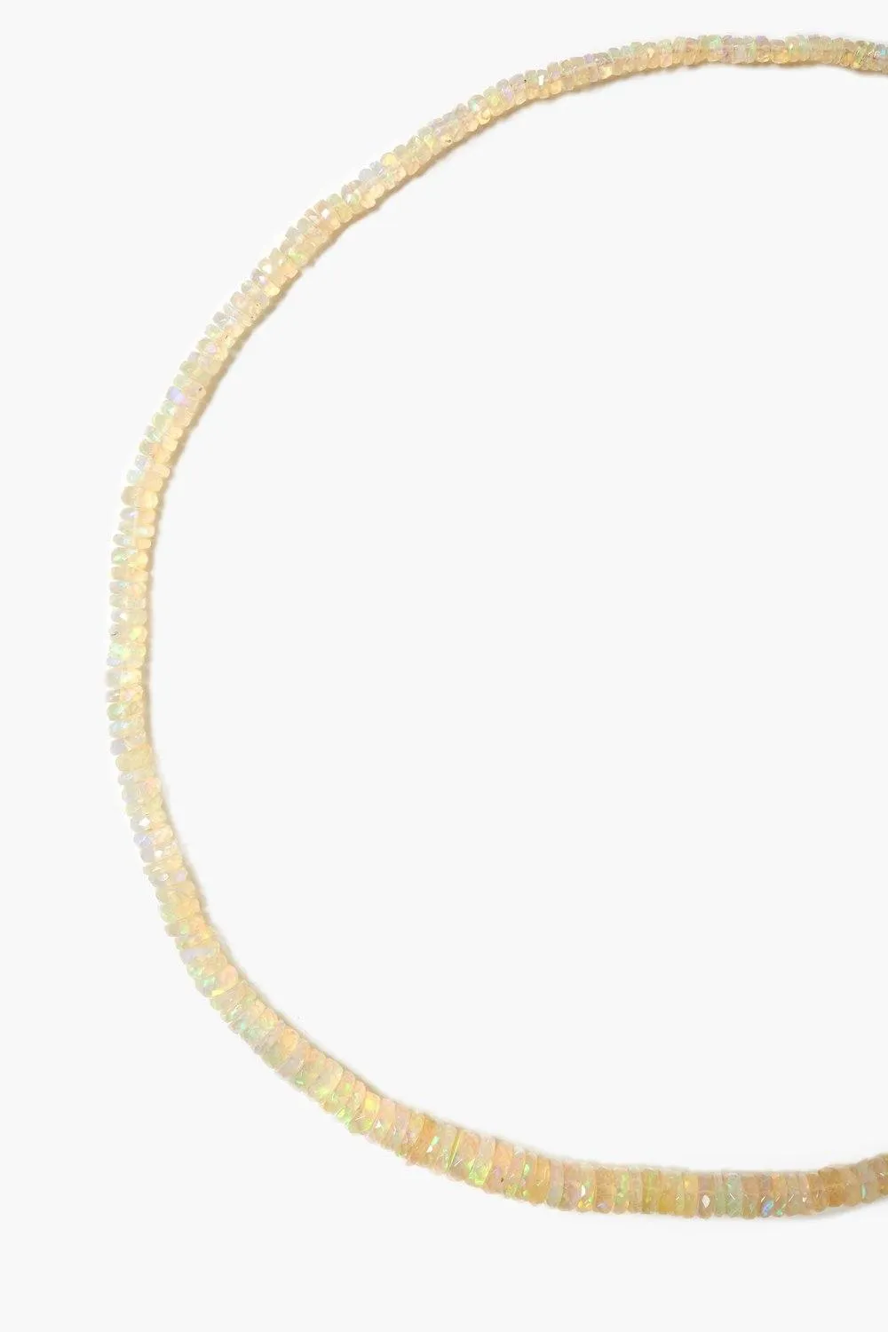 14k Ethiopian Opal Necklace