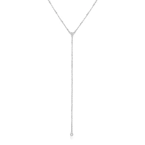 14k White Gold 20 inch Lariat Necklace with Diamondsrx97533-20-rx97533-20