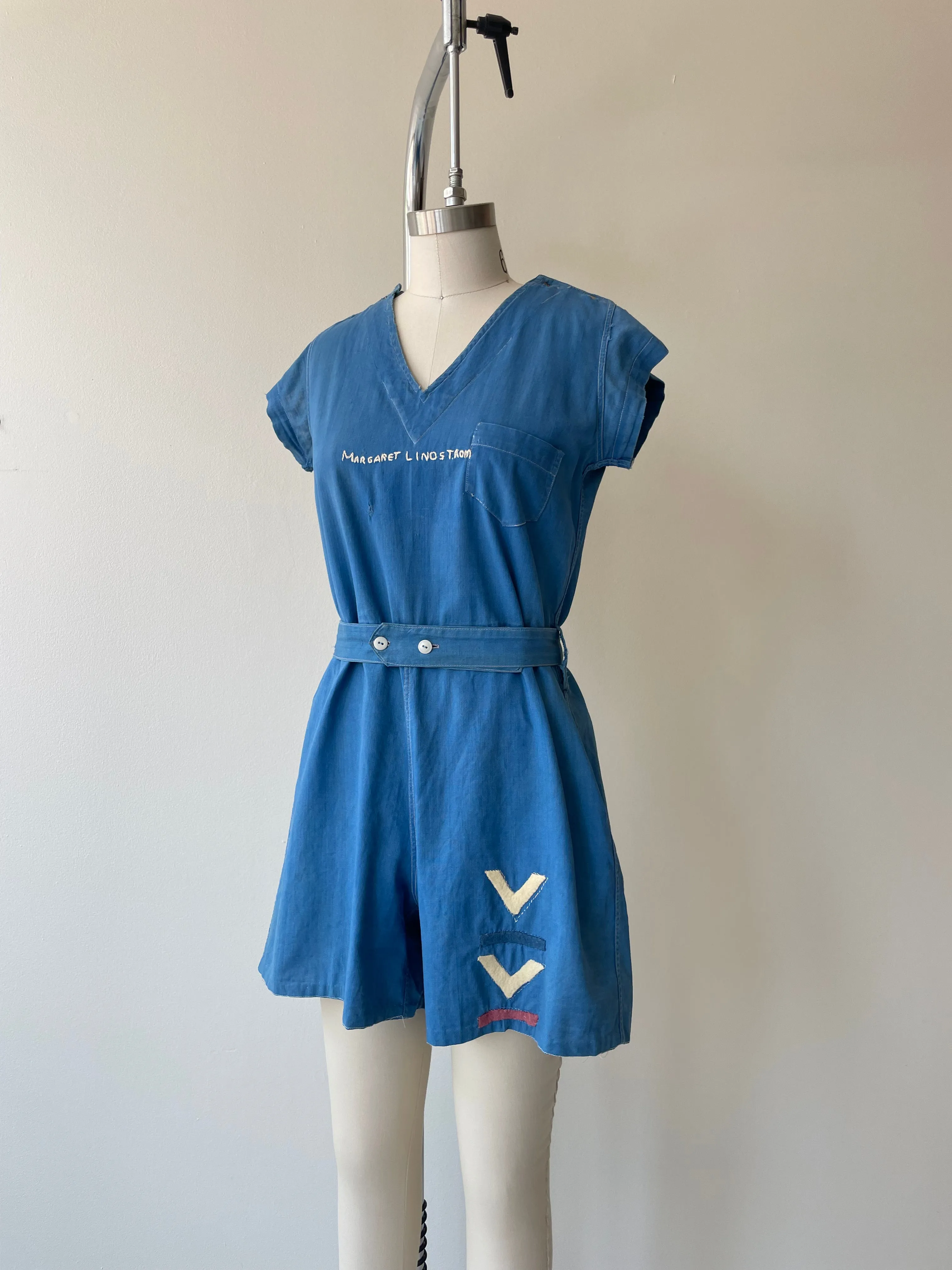 1940s Athletic Romper