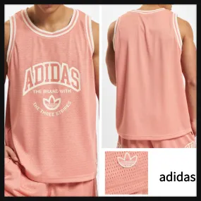 adidas  |Plain Logo Tanks