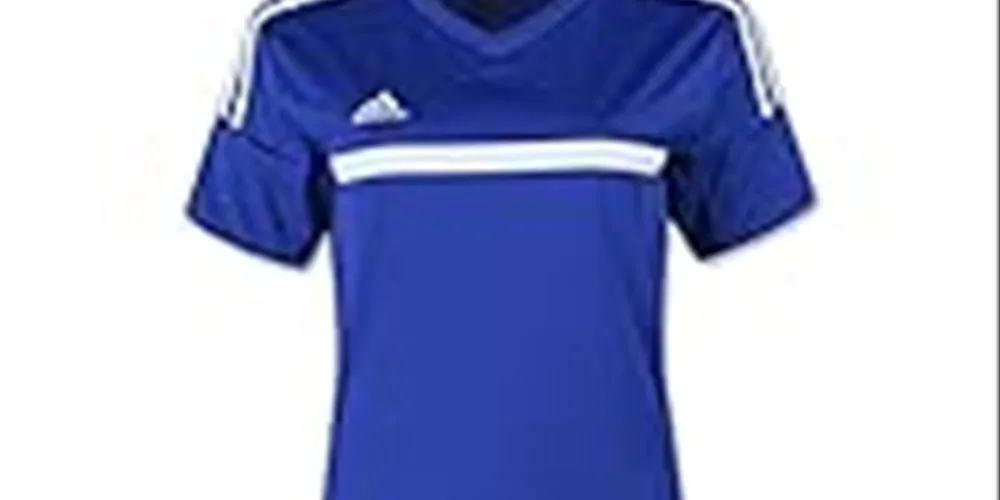 adidas Women's Match Soccer Jersey Blue Size Medium