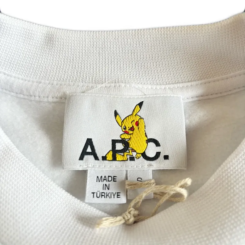 A.P.C.  |Crew Neck Long Sleeves Plain Cotton Logo Designers