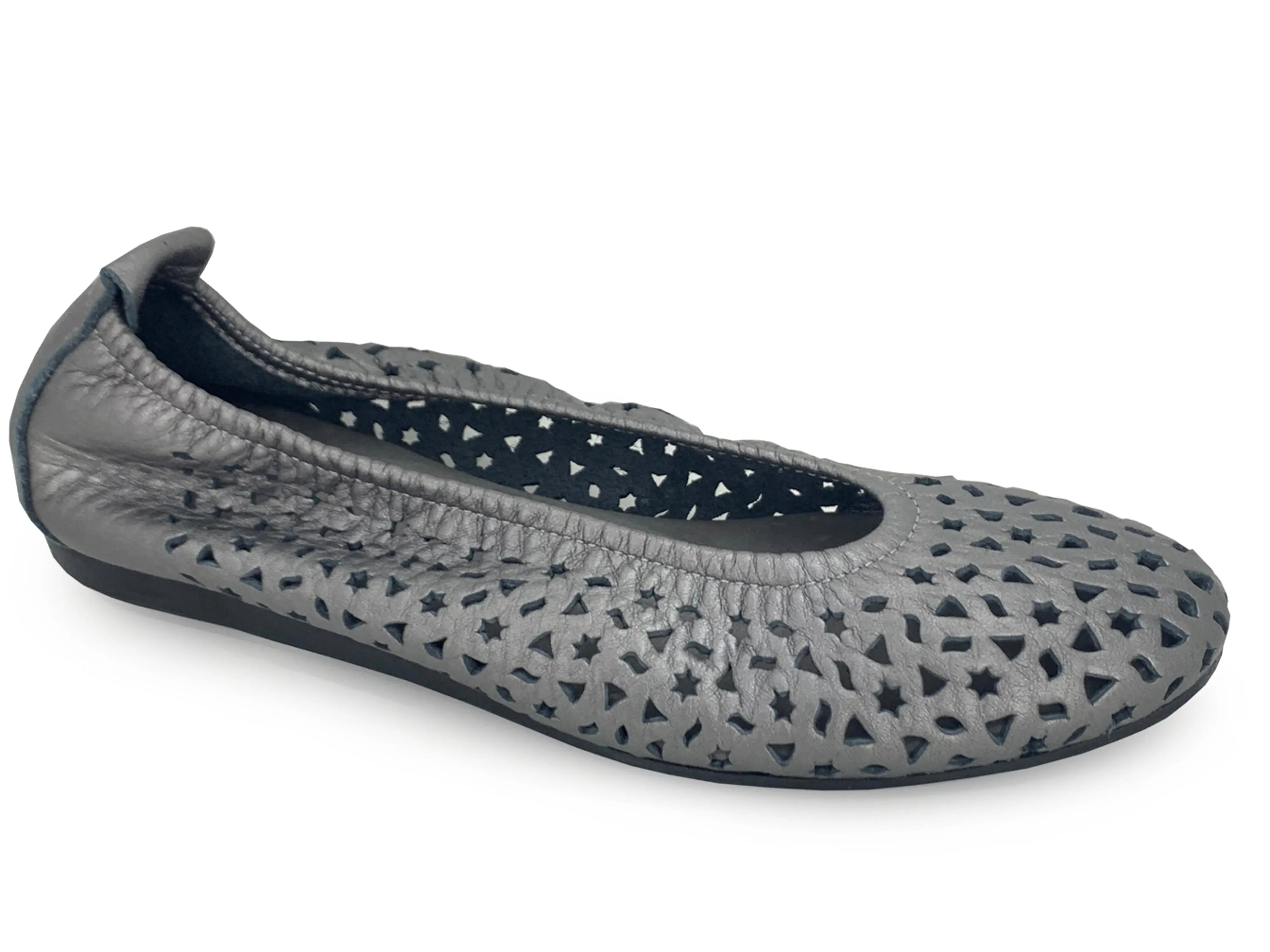 Arche Lilly Ballet Flat Gunmetal