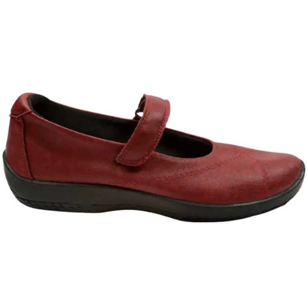 Arcopedico Triglav Mary-Jane Red (Women's)