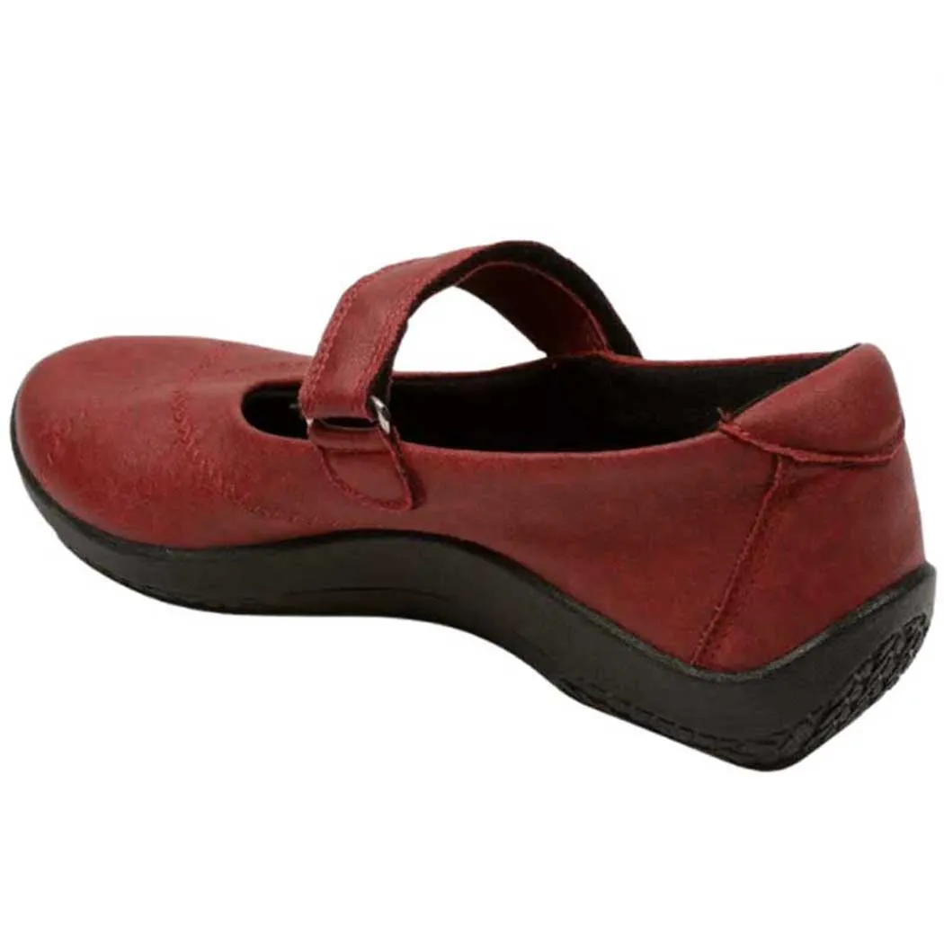 Arcopedico Triglav Mary-Jane Red (Women's)