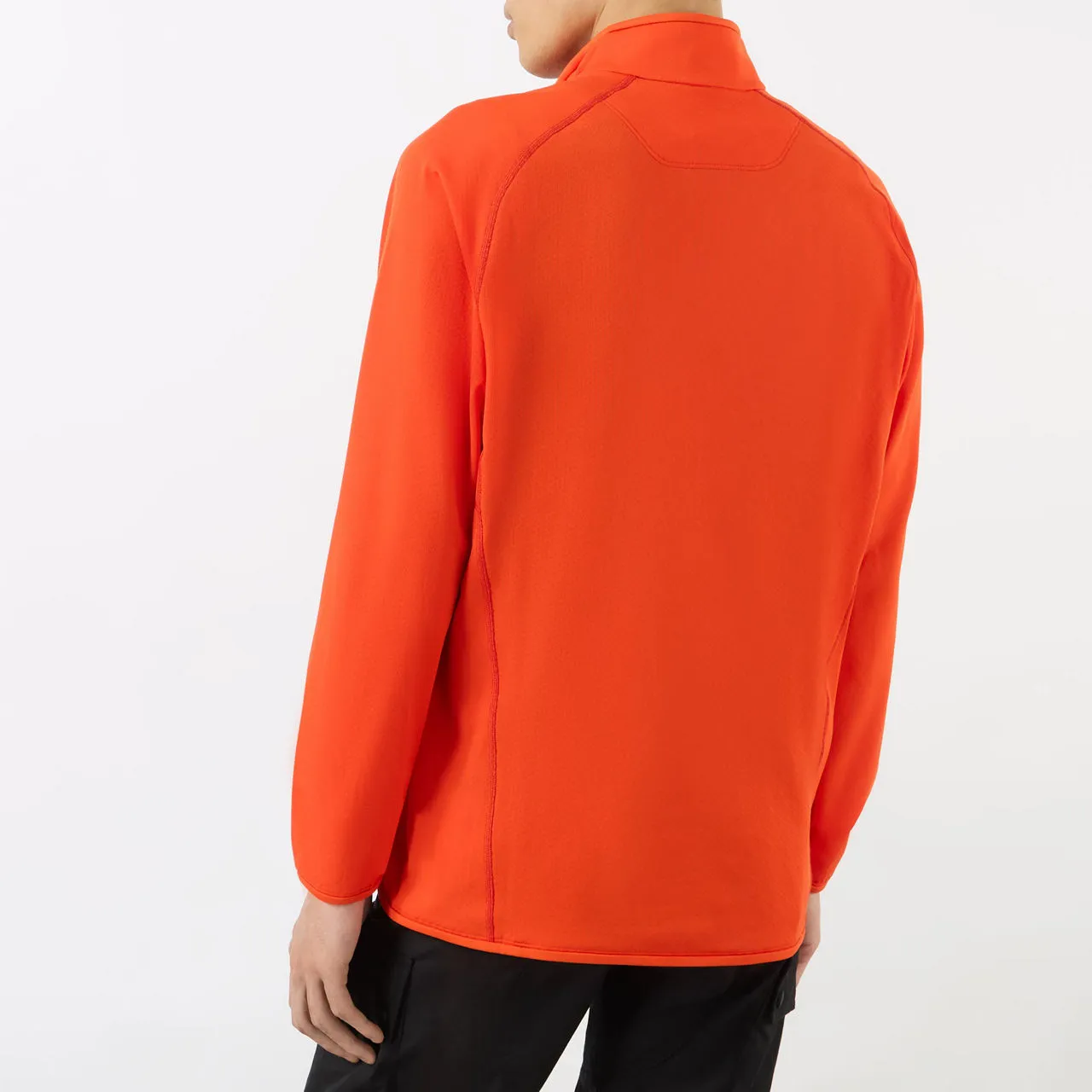 ARCTERYX Delta Half-Zip Logo Sweatshirt - Orange