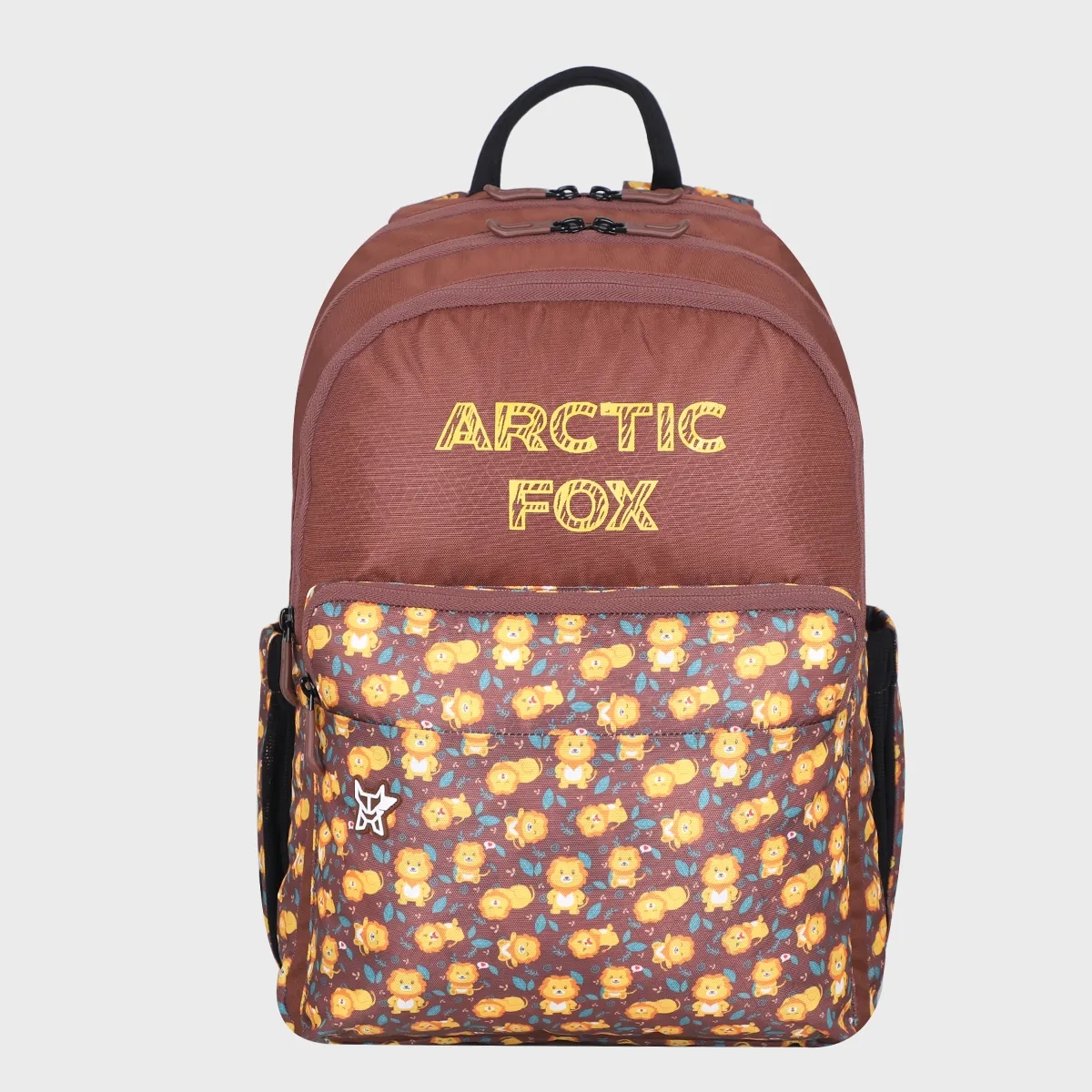 Arctic Fox Lion Cub Mink School Backpack for Boys and Girls