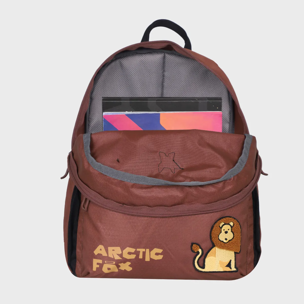 Arctic Fox Zoo Mink School Backpack for Boys and Girls