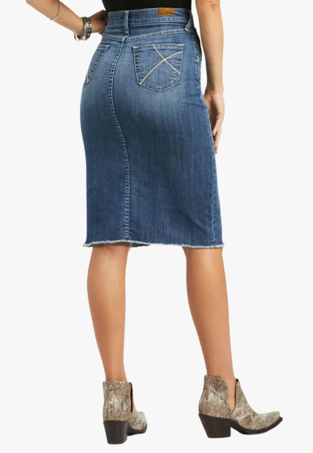 Ariat Womens Denim Skirt