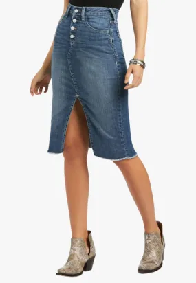 Ariat Womens Denim Skirt