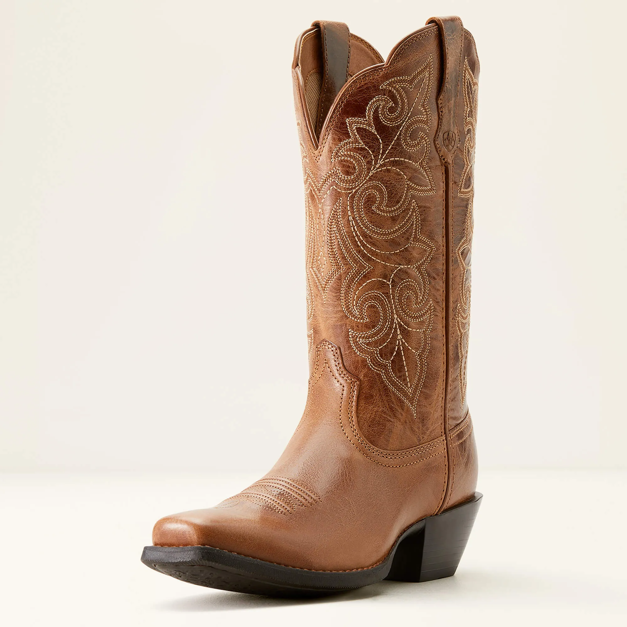 ARIAT Women's Style No. 10053733 Round Up Square Toe Western Boot