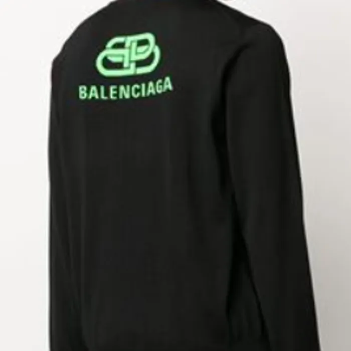 BALENCIAGA  |Crew Neck Wool Long Sleeves Luxury FX Advantage / Exclusive