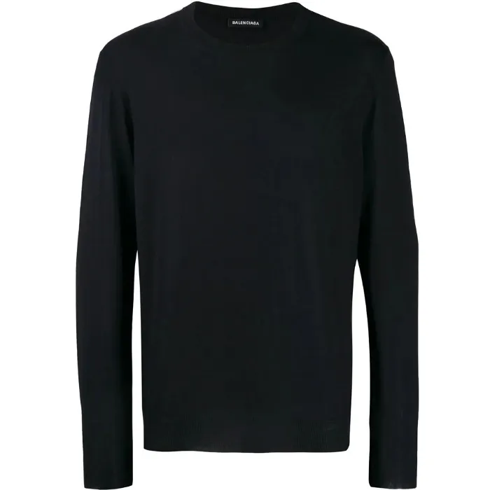 BALENCIAGA  |Crew Neck Wool Long Sleeves Luxury FX Advantage / Exclusive