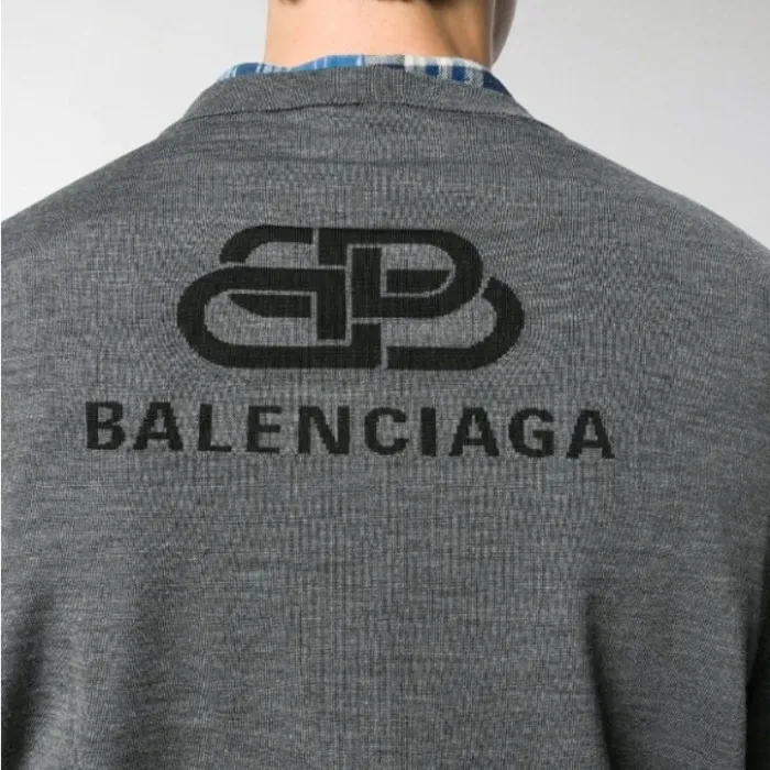 BALENCIAGA  |Crew Neck Wool Long Sleeves Luxury FX Advantage / Exclusive