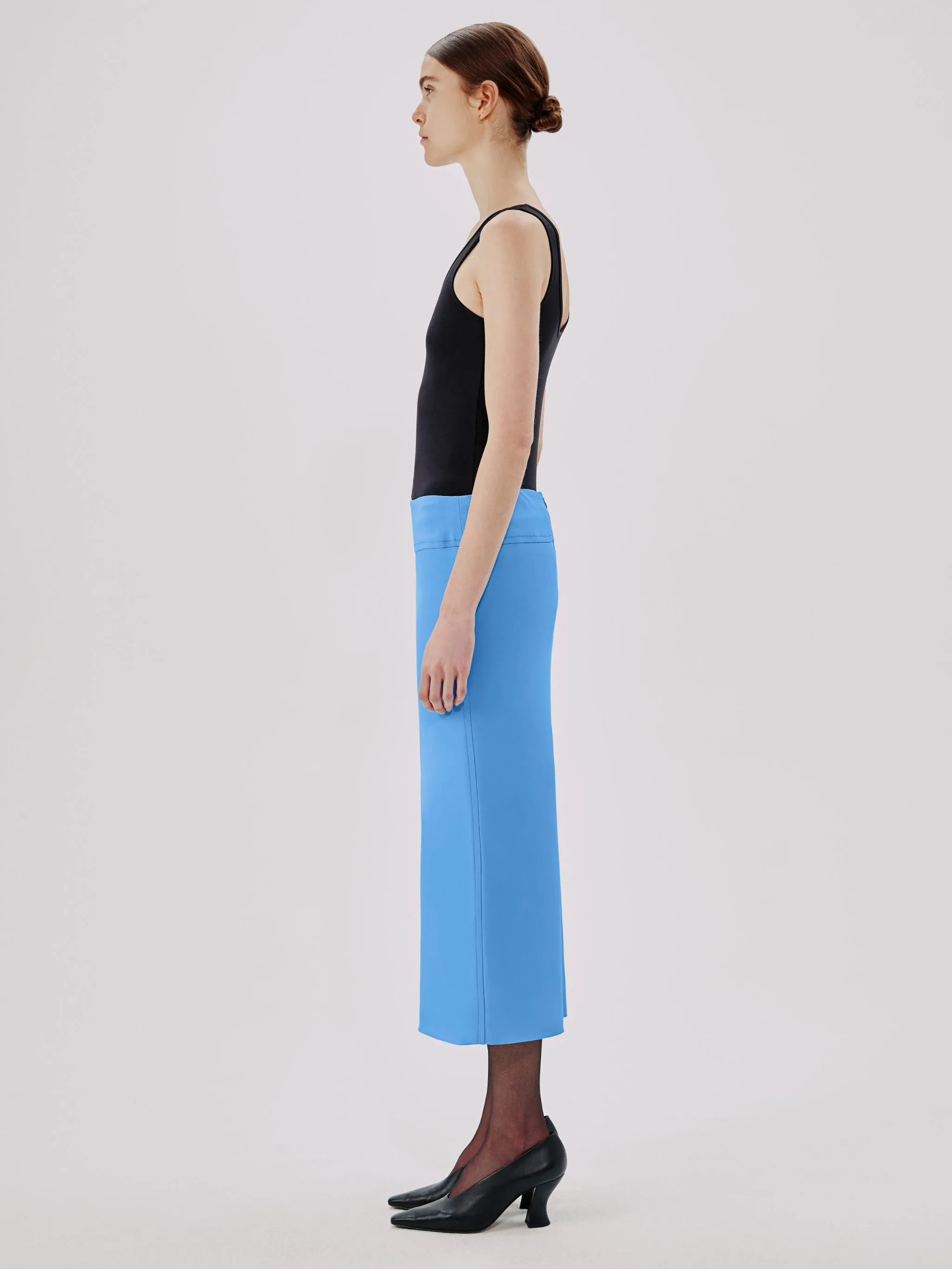 Bias Slip Skirt