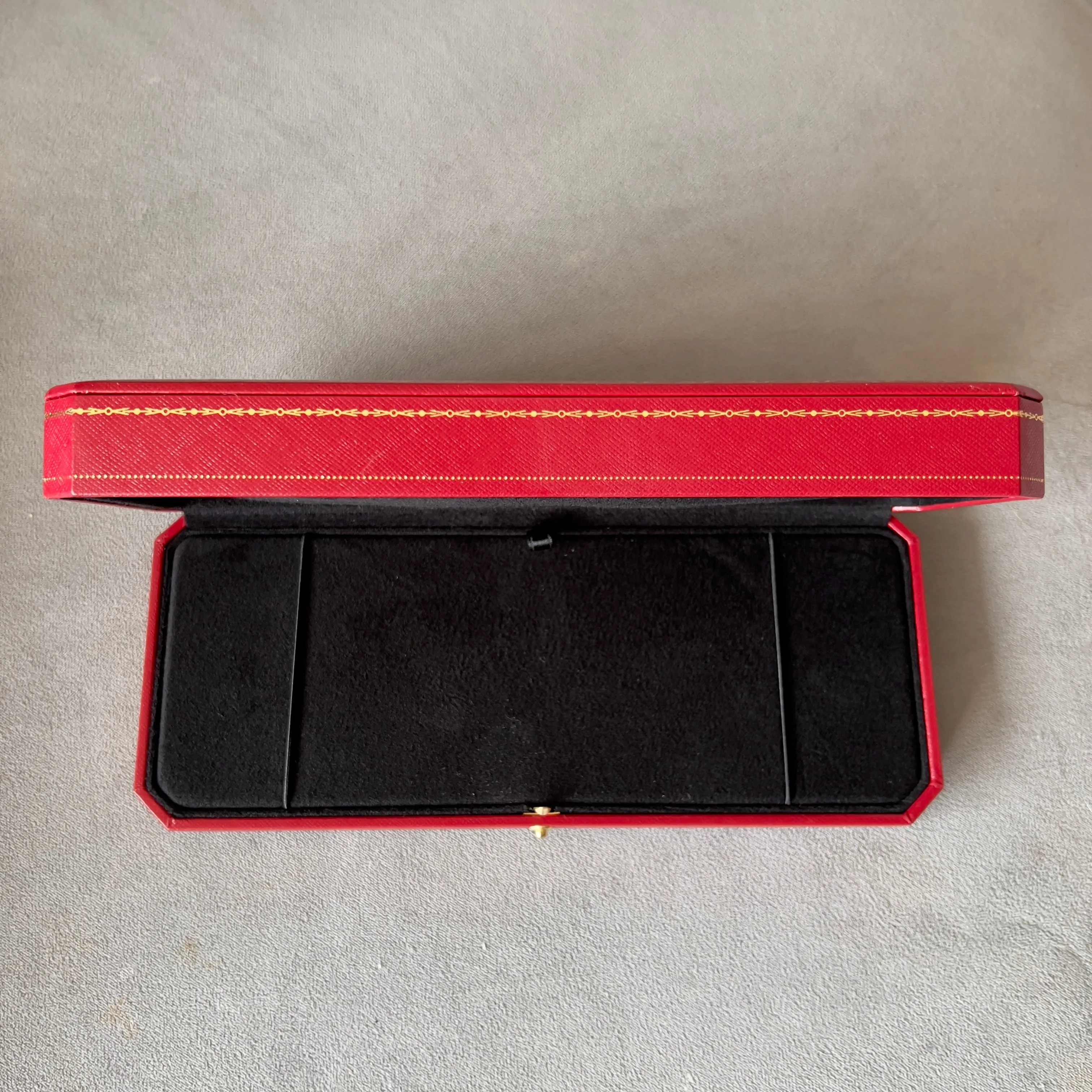 CARTIER Bracelet Box + Outer Box 9.35x4.20x1.90 inches