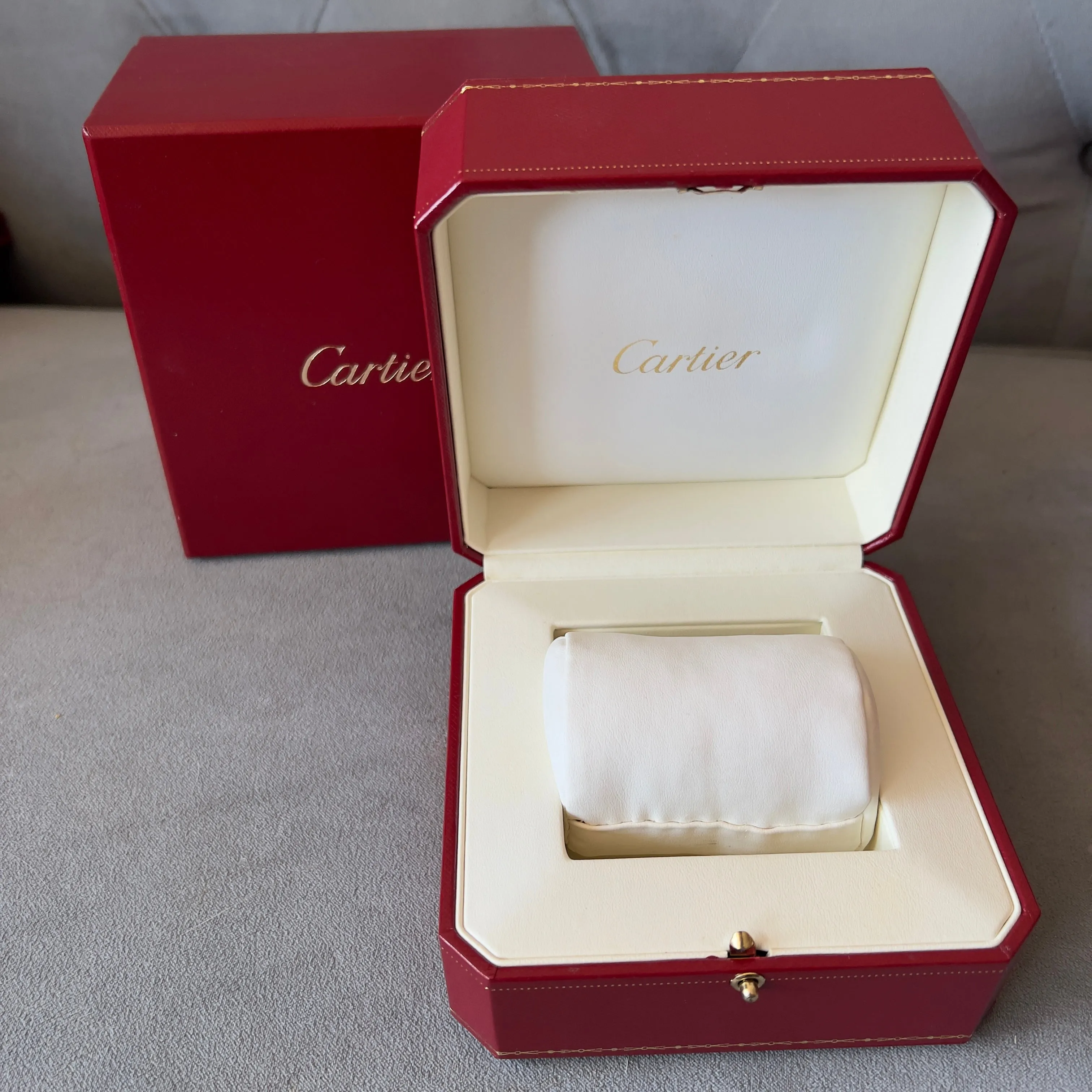 CARTIER Bracelet Box 4.60x4.60x3 inches