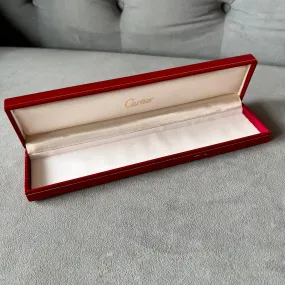 CARTIER Bracelet Box 9.75x2.30x1 inches