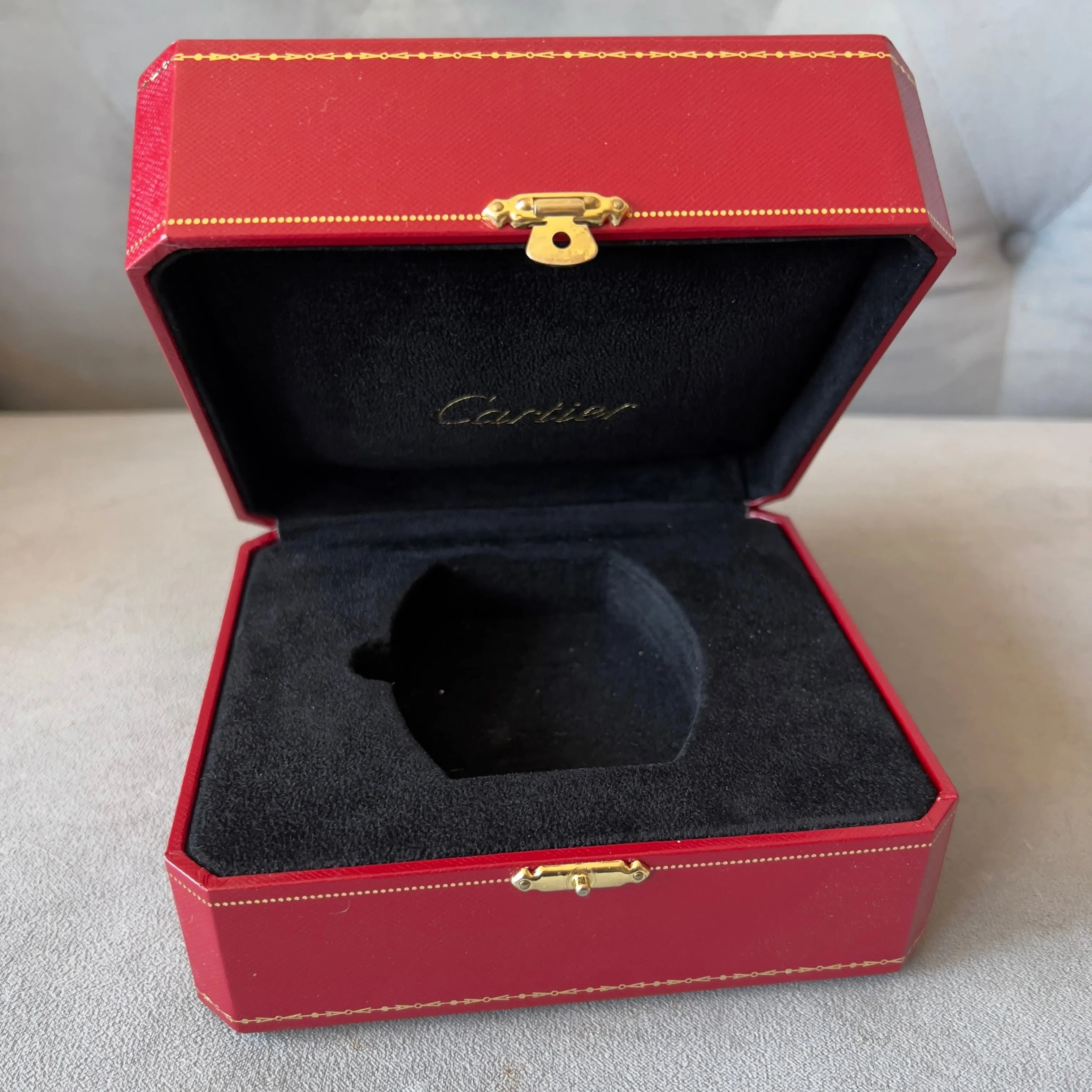 CARTIER Clock Box 5.80x5x3.45 inches