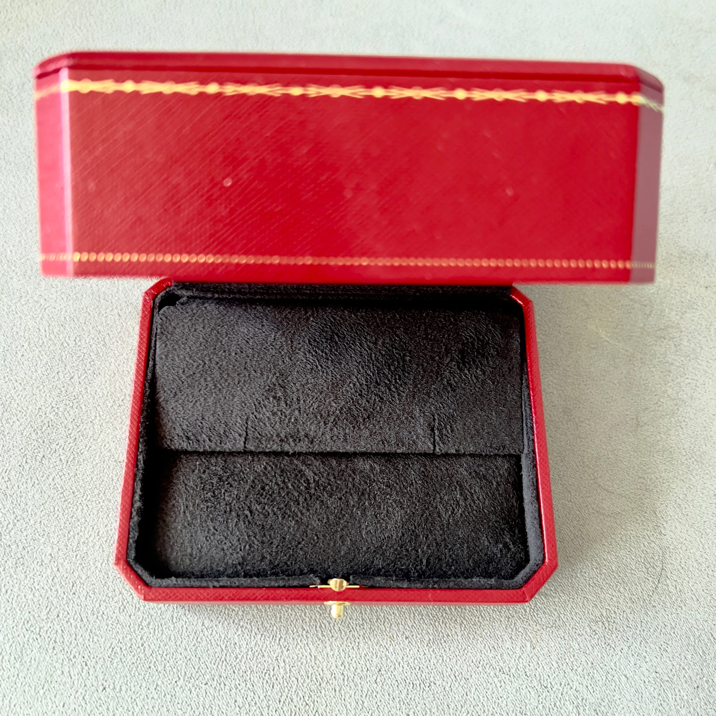 CARTIER Earrings/Cufflinks Box 4.30x3.5x2.10 inches