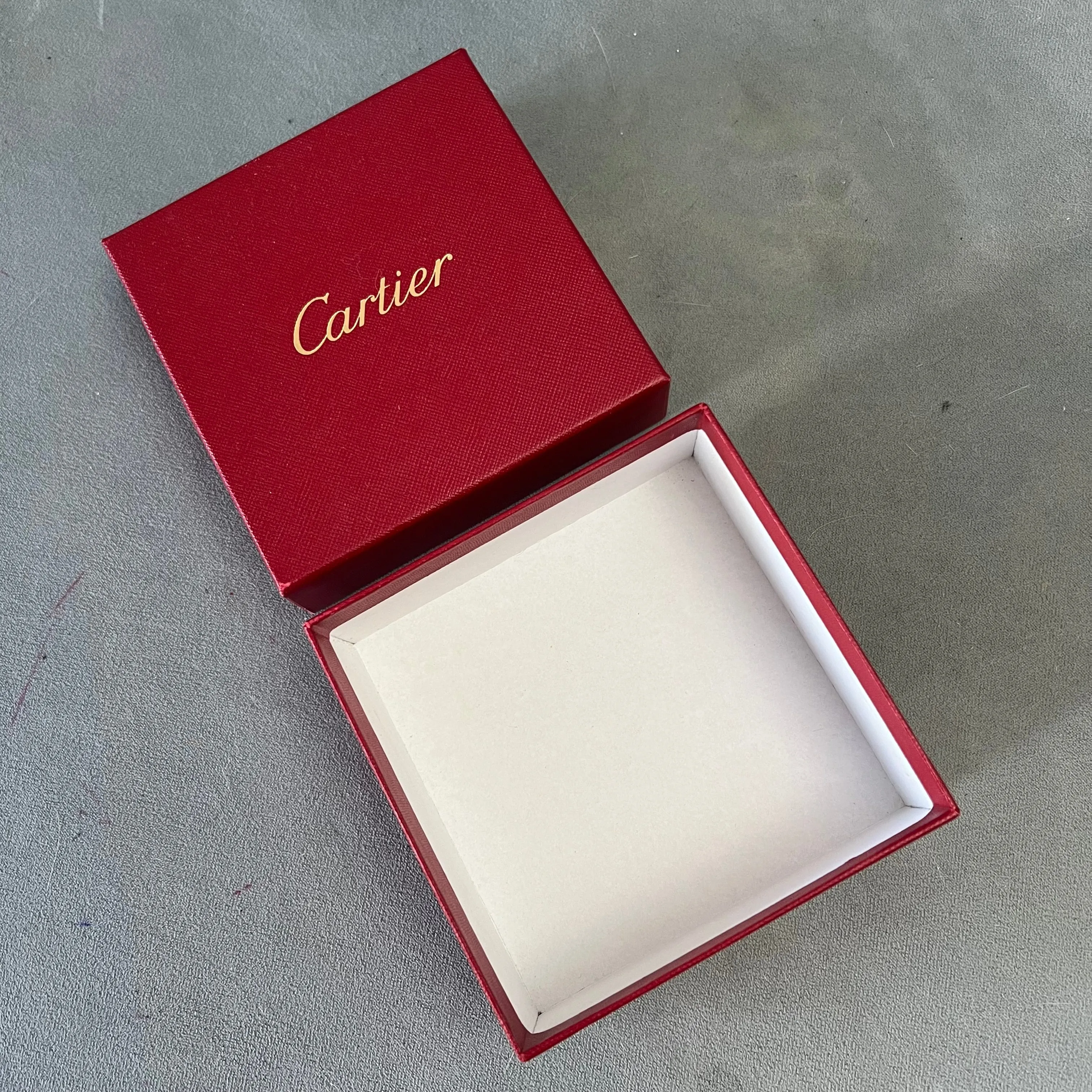 CARTIER Goods Box 4.60x4.601.90 inches