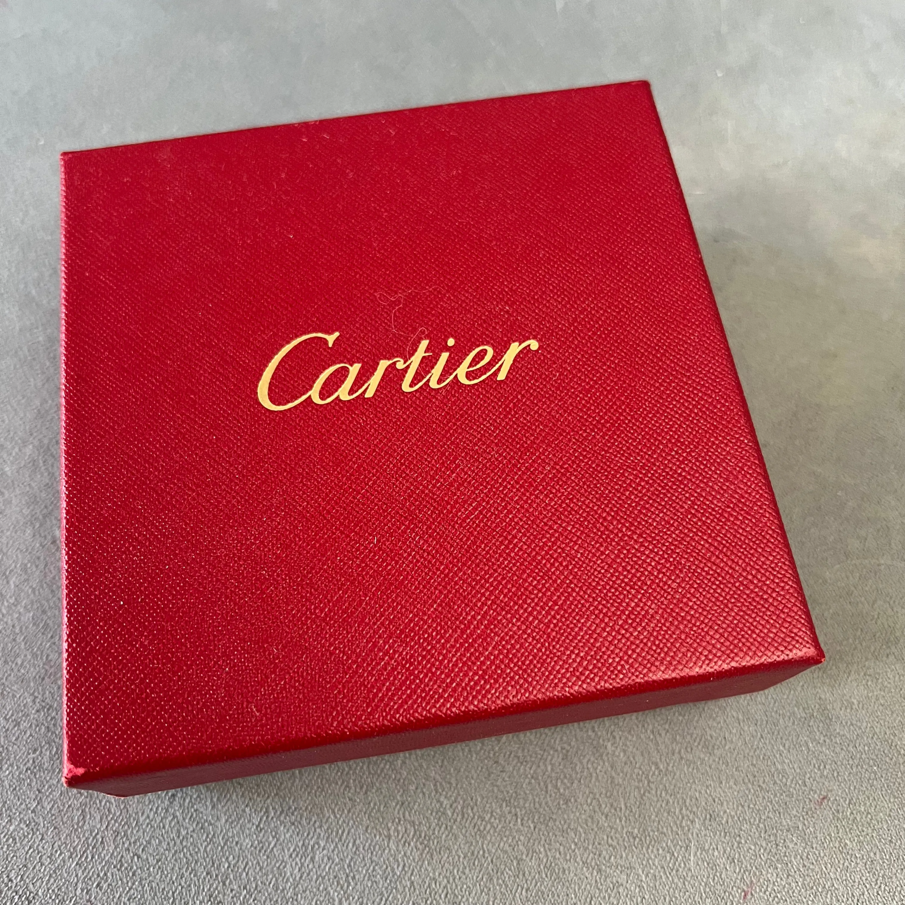 CARTIER Goods Box 4.60x4.601.90 inches