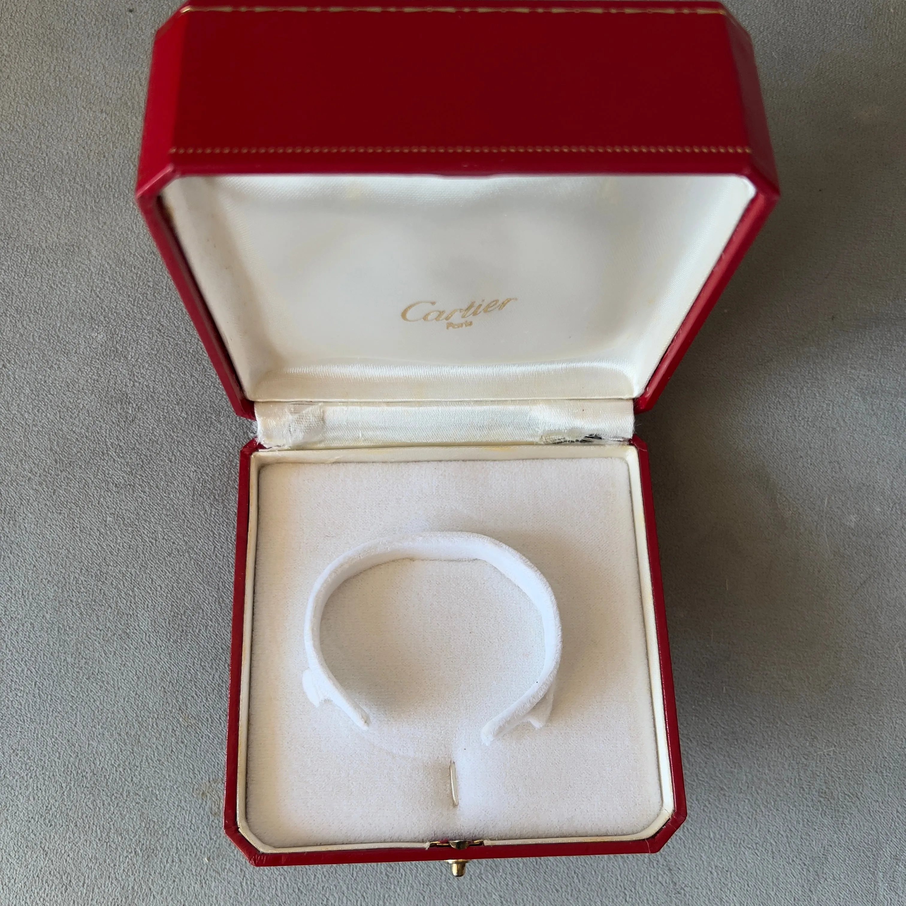 CARTIER Love Bracelet Box 4.5x4.25x2 inches