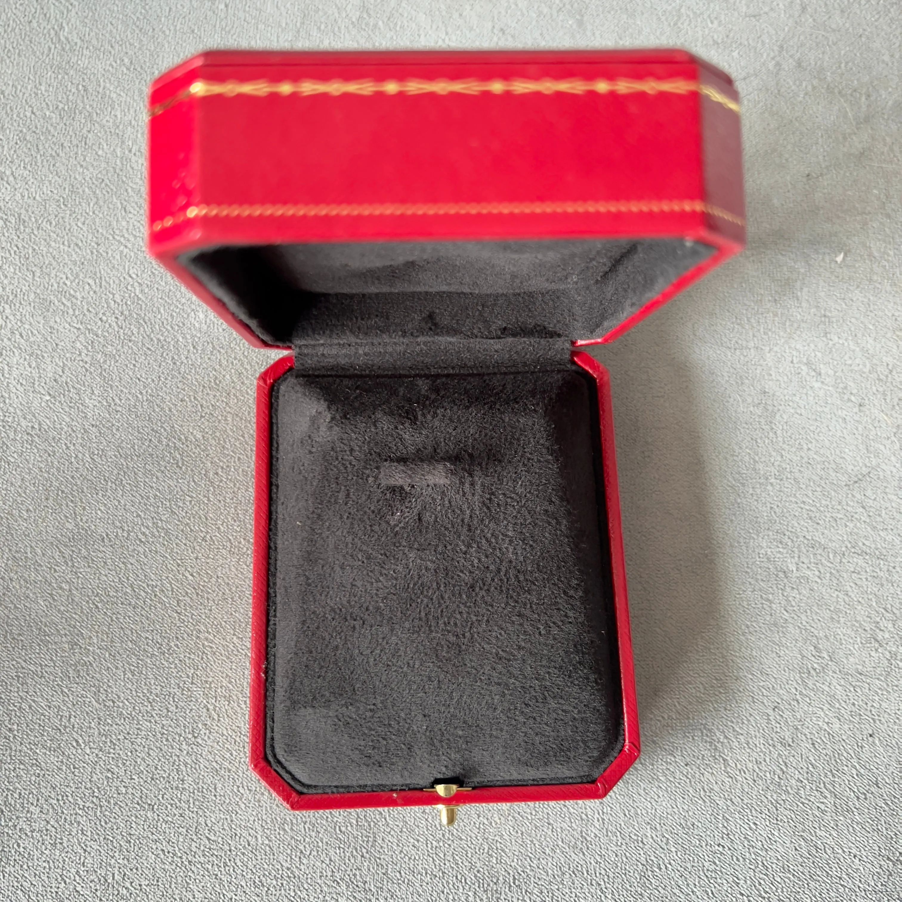 CARTIER Pendant Box + Outer Box 3.60x3.10x2 inches