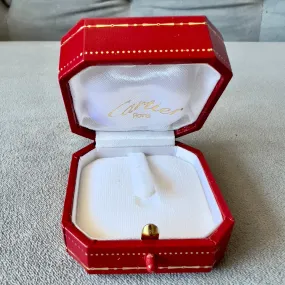 CARTIER Ring Box 1.90x1.90x1.25 inches