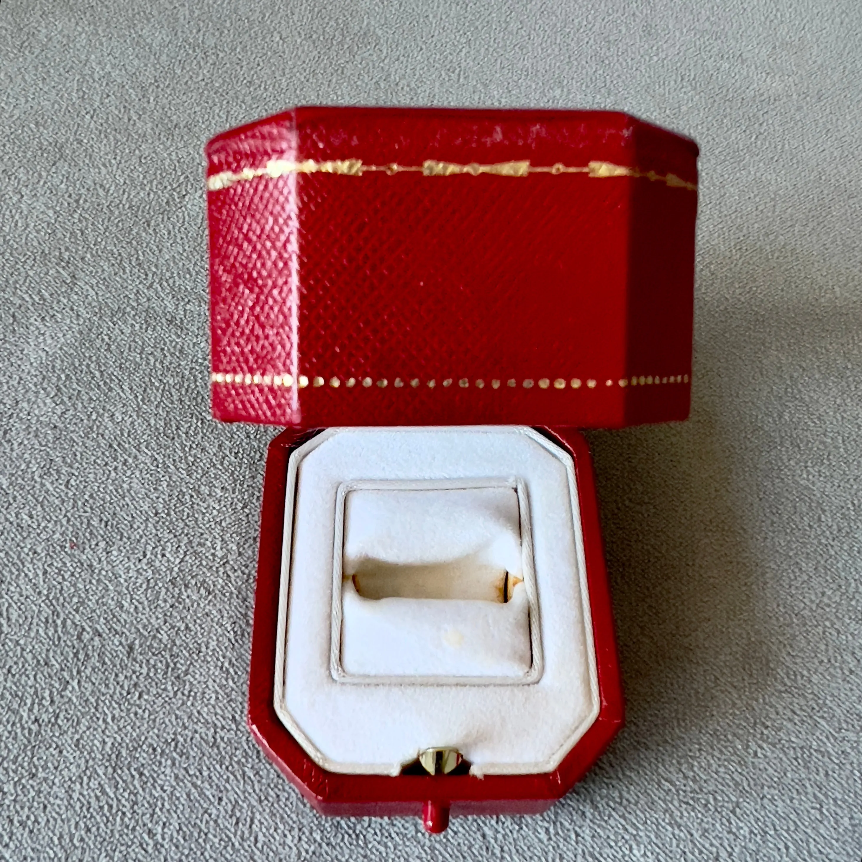 CARTIER Ring Box 2.25x1.75x1.75 inches