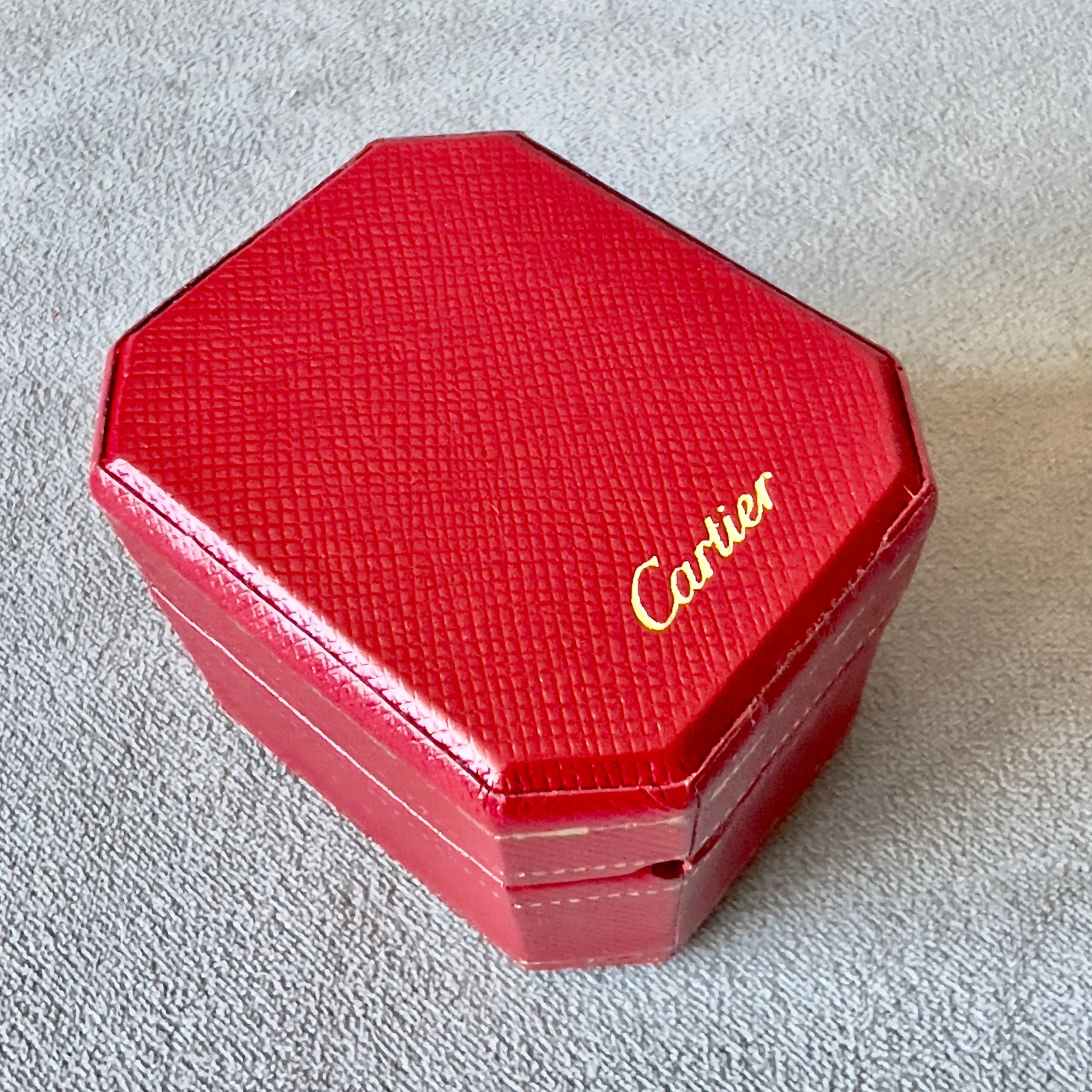 CARTIER Ring Box 2.25x1.75x1.75 inches