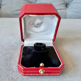 CARTIER Ring Box 2.30x2.30x2 inches