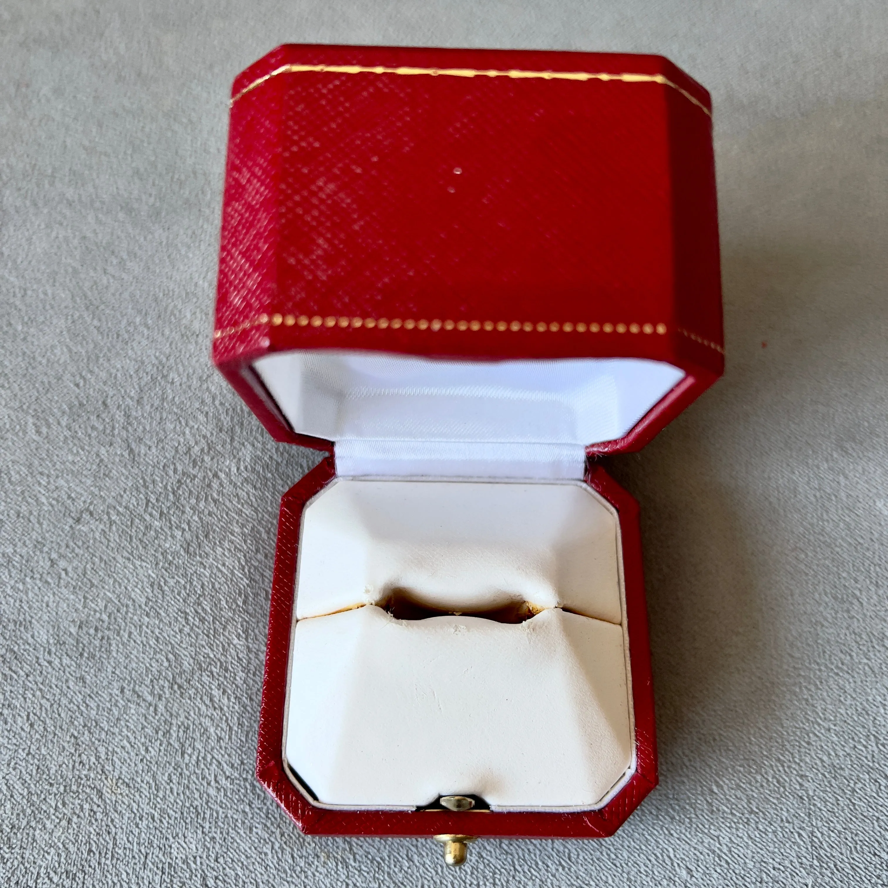 CARTIER Ring Box 2.35x2.35x2.10 inches