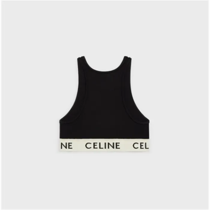 CELINE  |CELINE  CELINE SPORTS BRA IN ATHLETIC KNIT