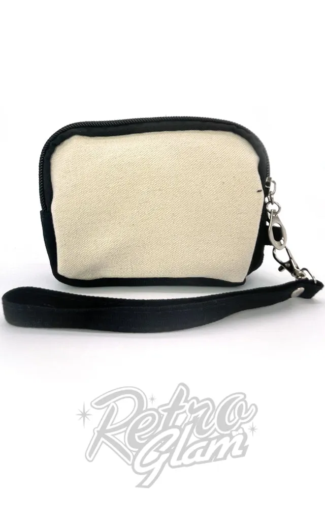 Comeco Canvas Witches Powder Wristlet