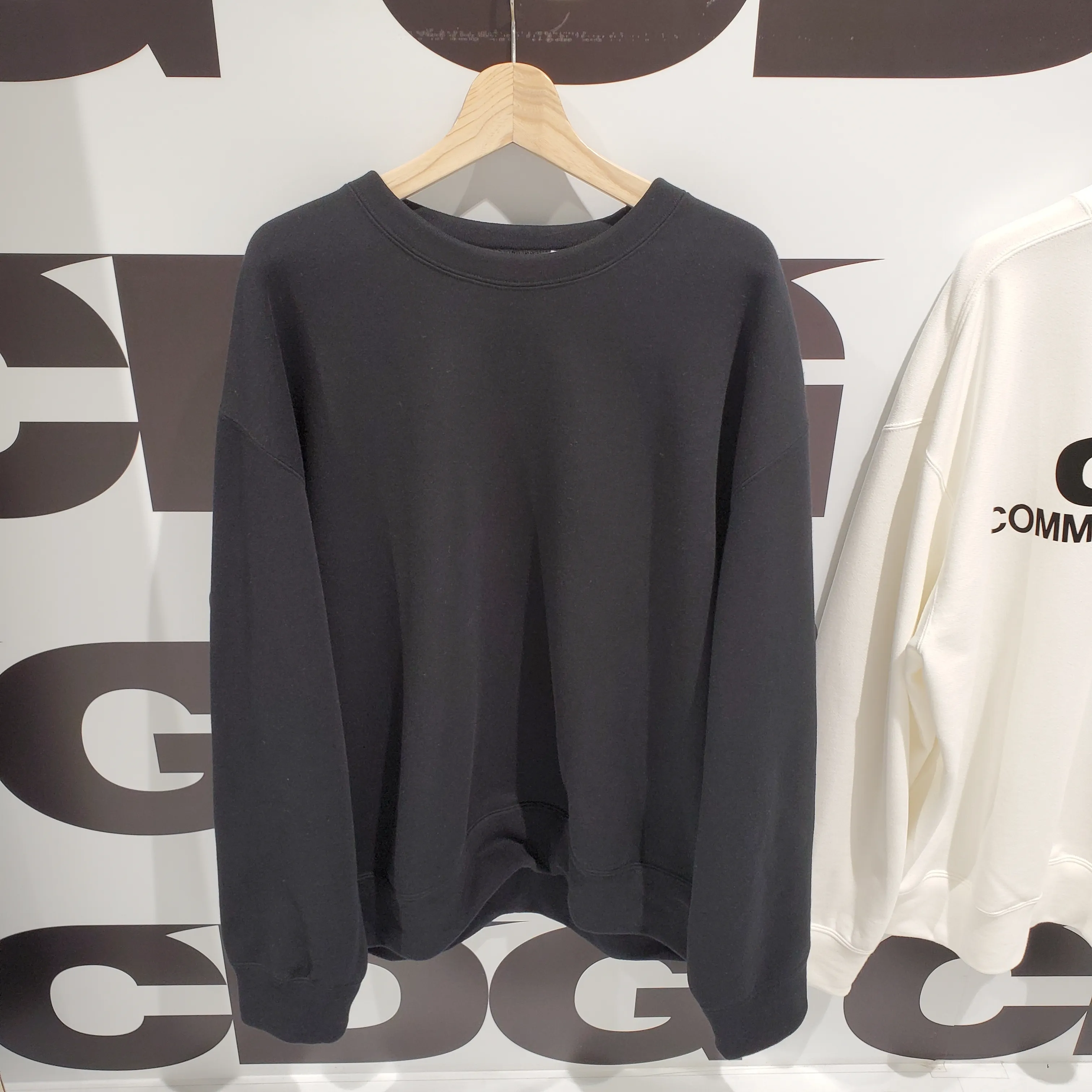 COMME des GARCONS  |Unisex Long Sleeves Logo Designers Sweatshirts