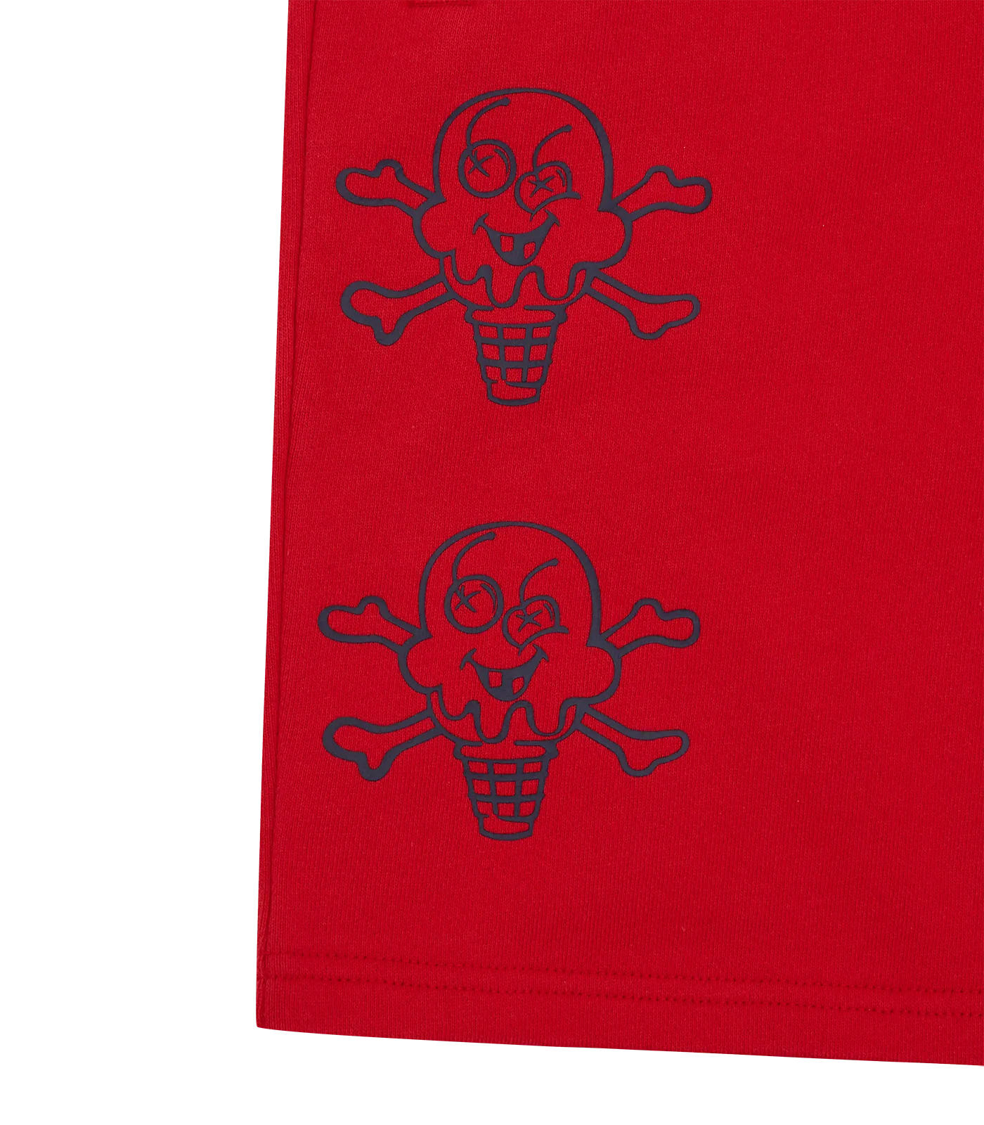 CONES AND BONES SWEATSHORTS - RED