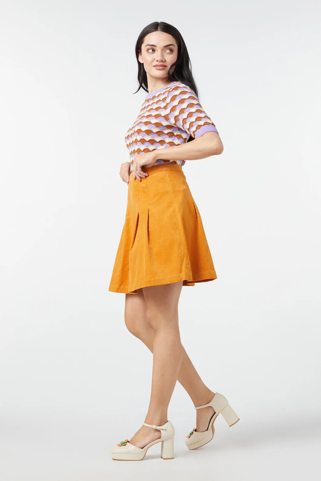 Dahlia Cord Skirt