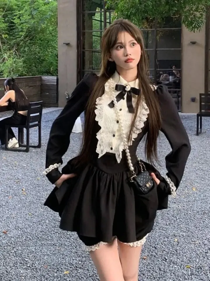 Denisa 2-Piece Dark Lolita Set