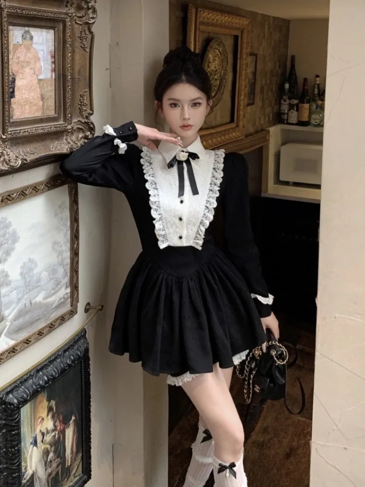 Denisa 2-Piece Dark Lolita Set