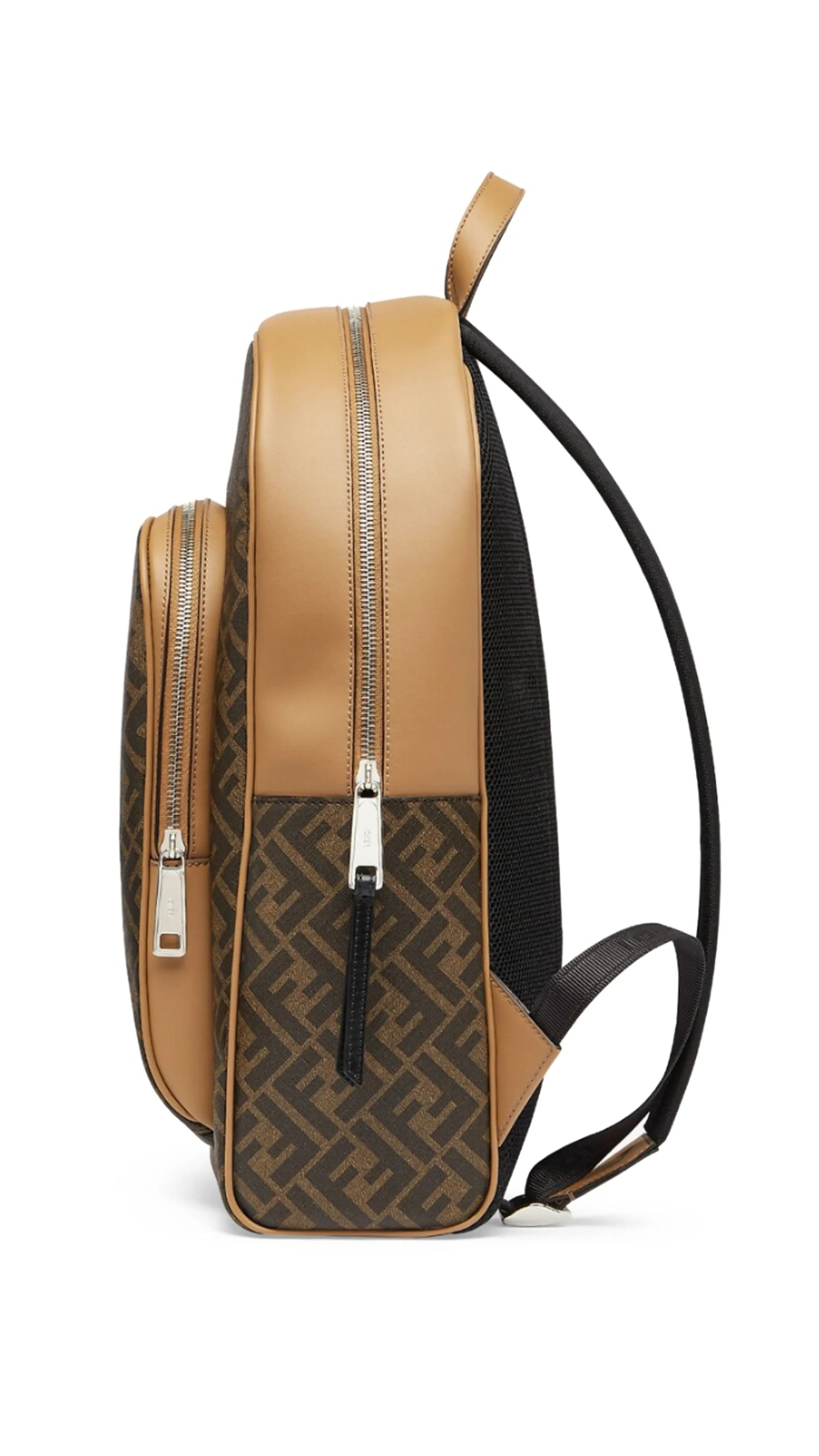 Fendi Diagonal Backpack - Brown