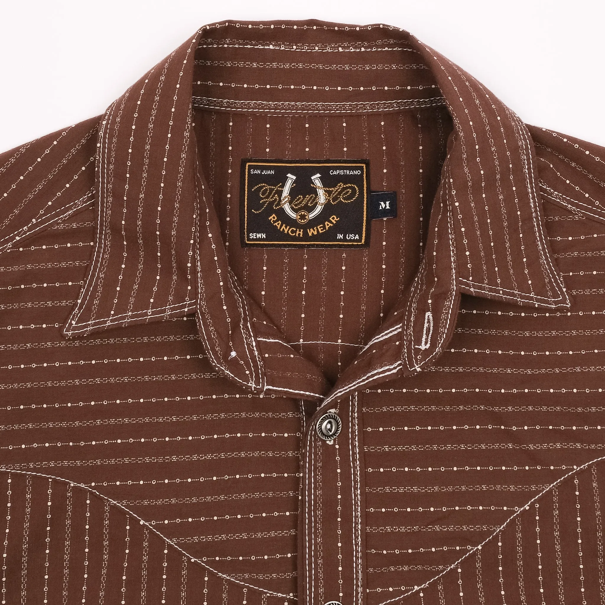 Freenote Cloth Packard - Brown Stripe