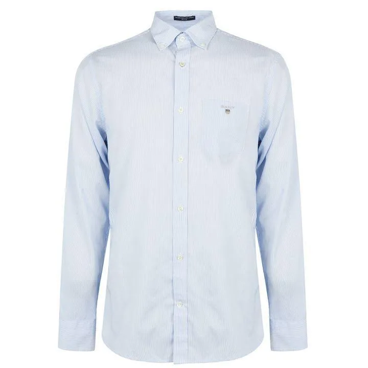 GANT  |Unisex Street Style Long Sleeves Shirts