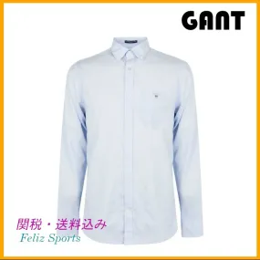 GANT  |Unisex Street Style Long Sleeves Shirts