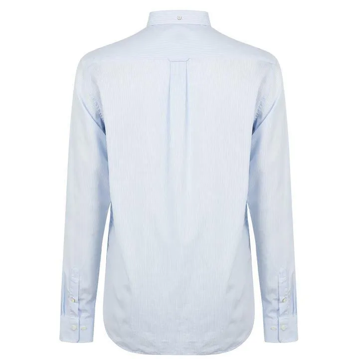 GANT  |Unisex Street Style Long Sleeves Shirts