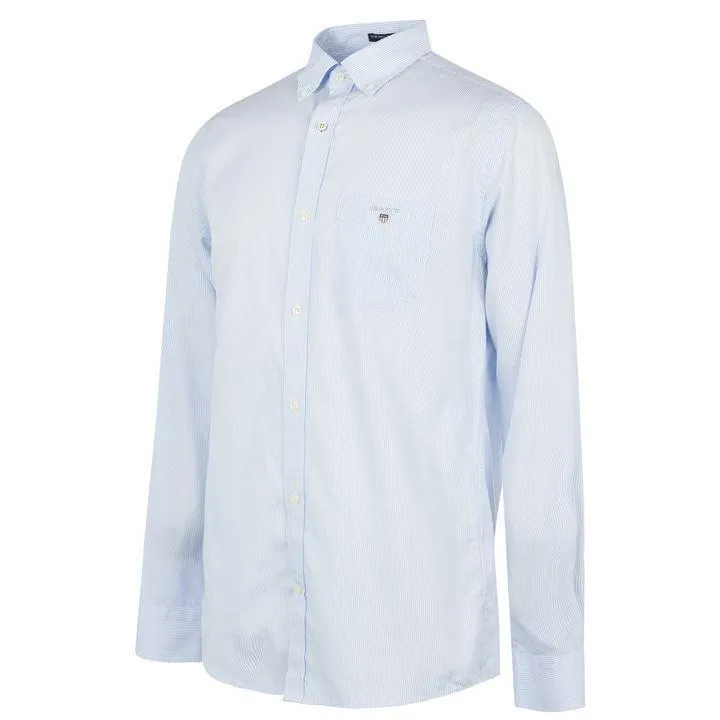 GANT  |Unisex Street Style Long Sleeves Shirts