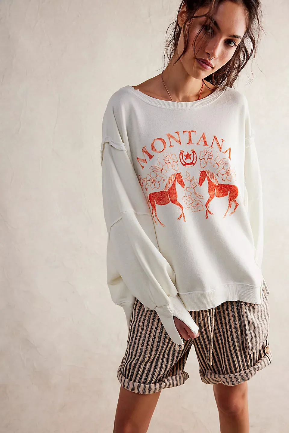 Graphic Camden Pullover