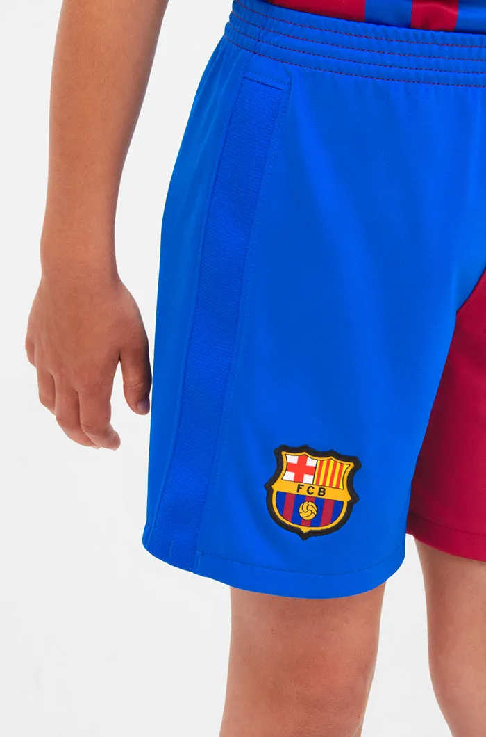 Home kit shorts FC Barcelona 21/22 - Junior