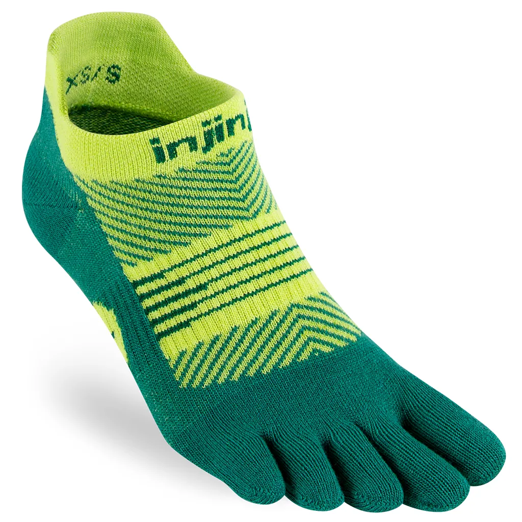 Injinji RUN Womens Lightweight No-Show Running Socks