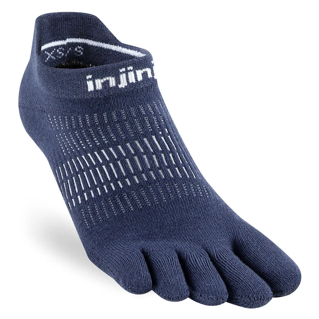 Injinji RUN Womens Lightweight No-Show Running Socks